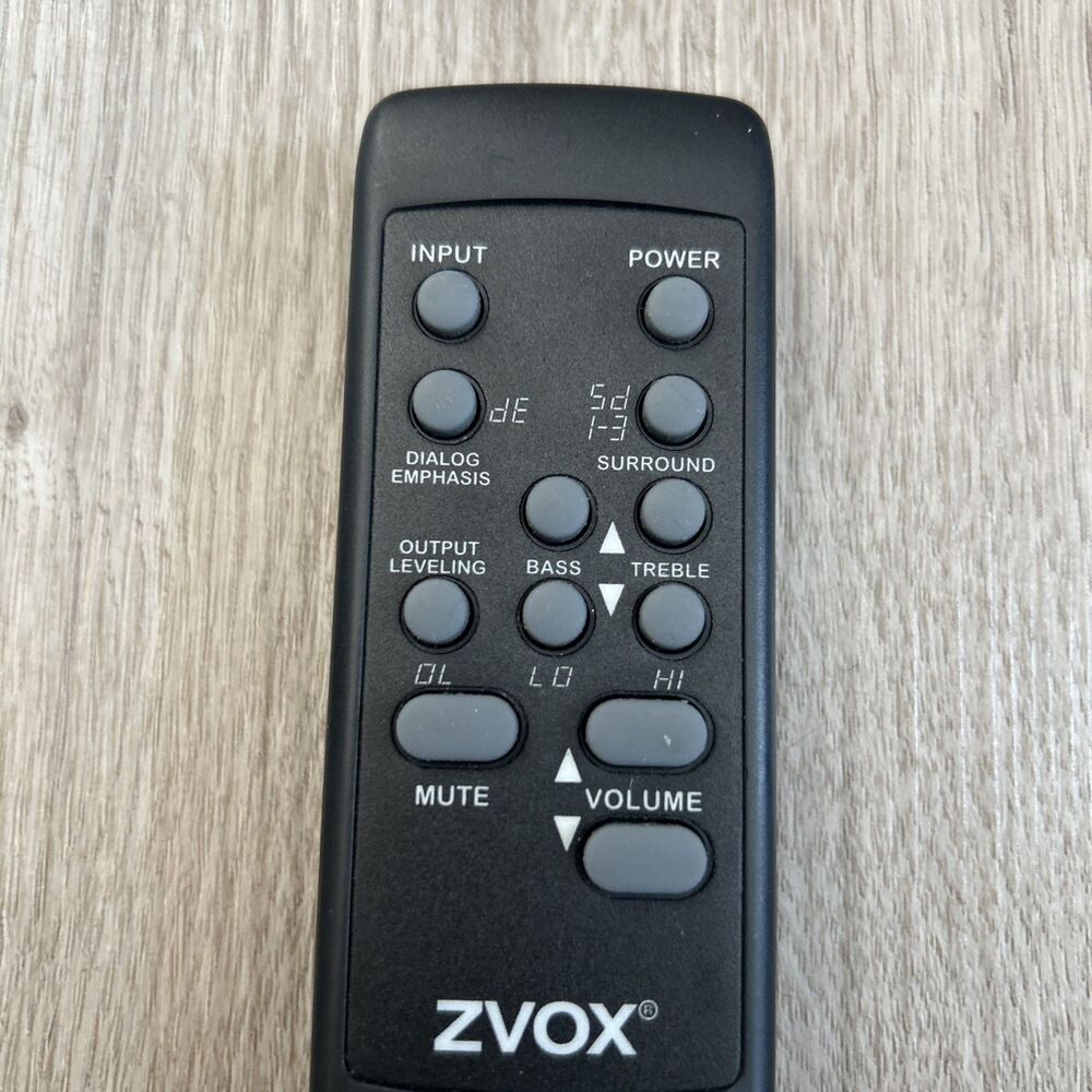 ZVOX SoundBase 555 Remote Control Authentic Original OEM Tested Works - Picture 2 of 5